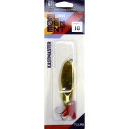 Блешня на хижу рибу, коливна, ZEOX Kastmaster, вага 18г, колір Gold